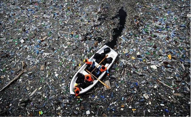 The world's first marine plastics cleaning machine will be launched 2 Great Pacific Garbage Belt