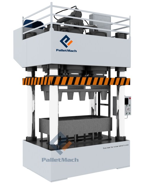 pressed plastic pallet machine